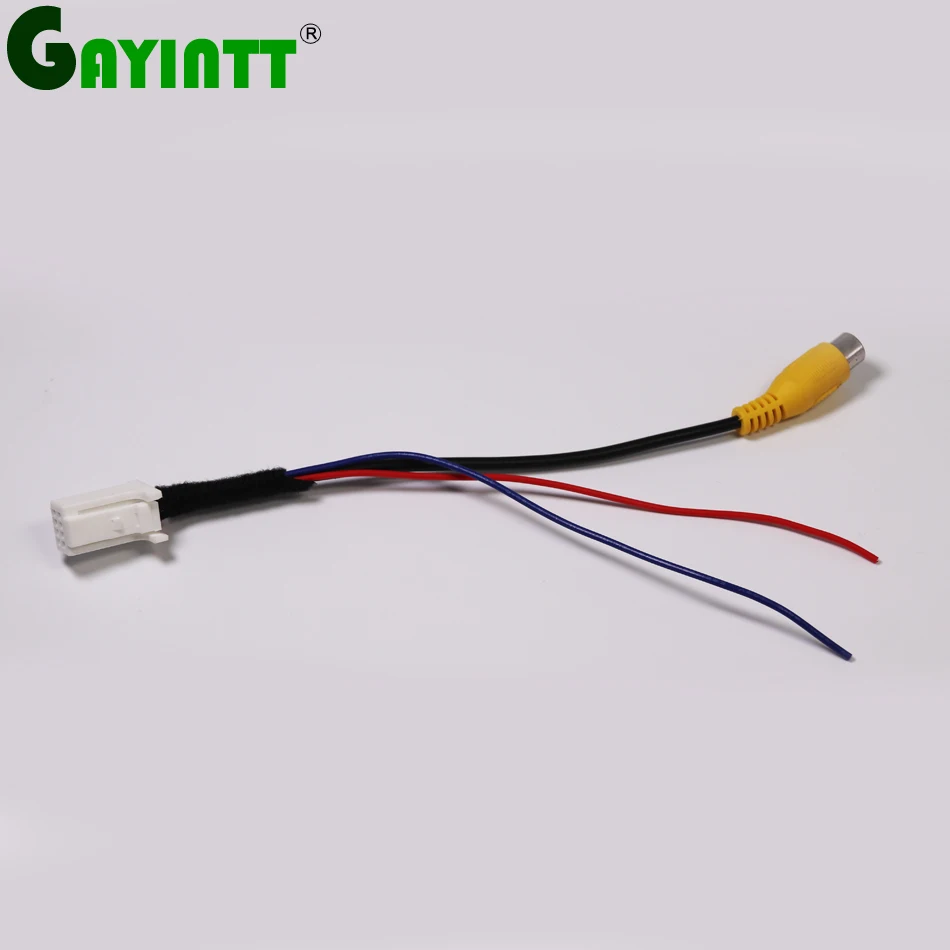 

GAYINTT 8 Pin Adapter RCA Connection Convertor Cable For Honda Fit 2019 Monitor to Parking Rear Camera