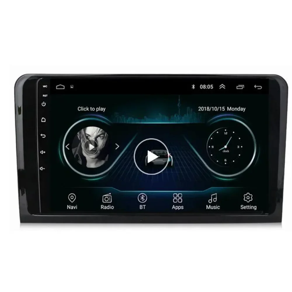 Android 13 para Mercedes Benz ML 320/ML 350/W164(2005-2012) GL reproductor de Radio de coche Multimedia navegación GPS estéreo DAB + cámara WIFI