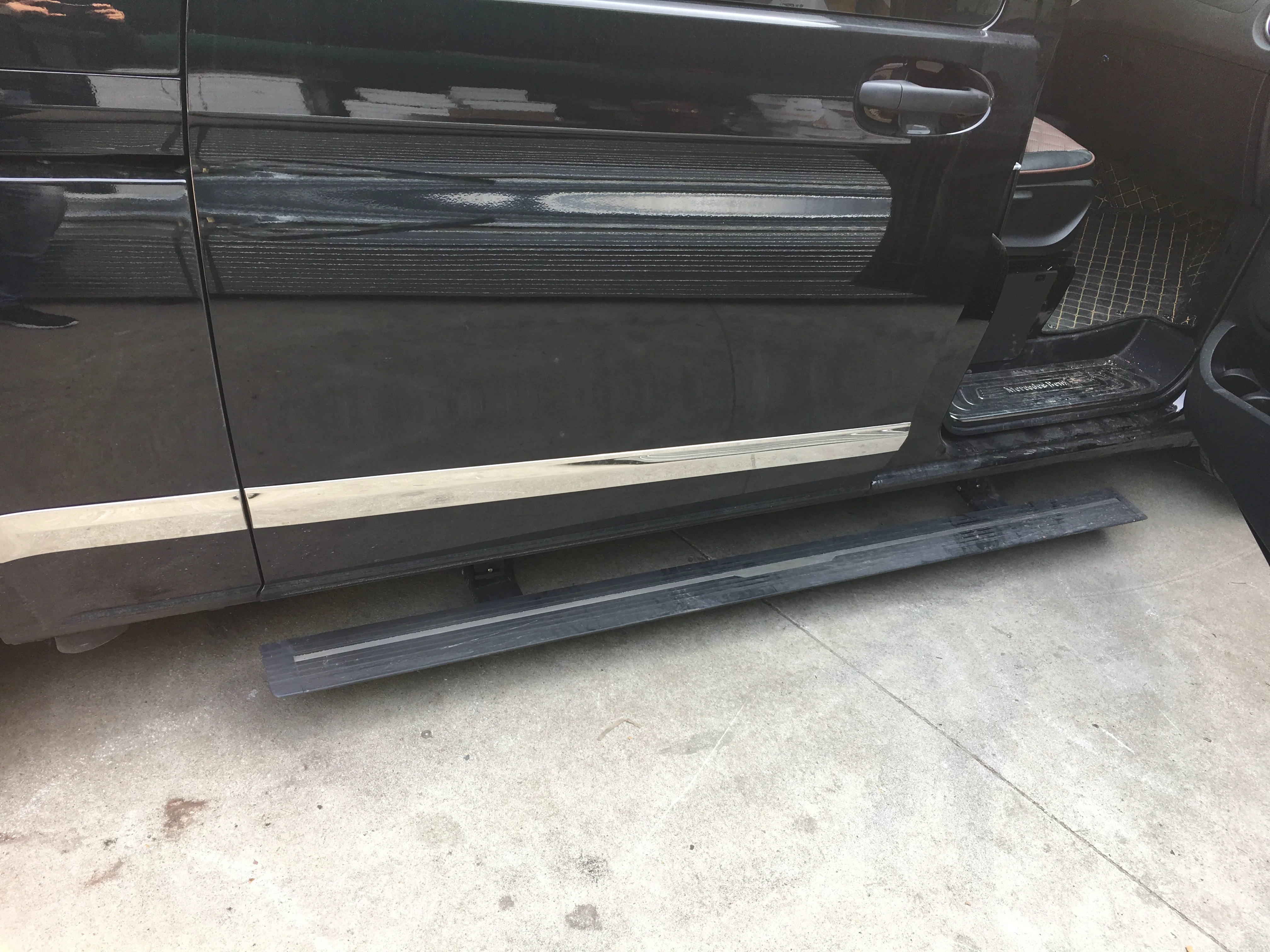 Power Running Boards for Benz VITO Long/Short Electric Side Step Fit MPV Car Automatic Pedal Factory Low Price