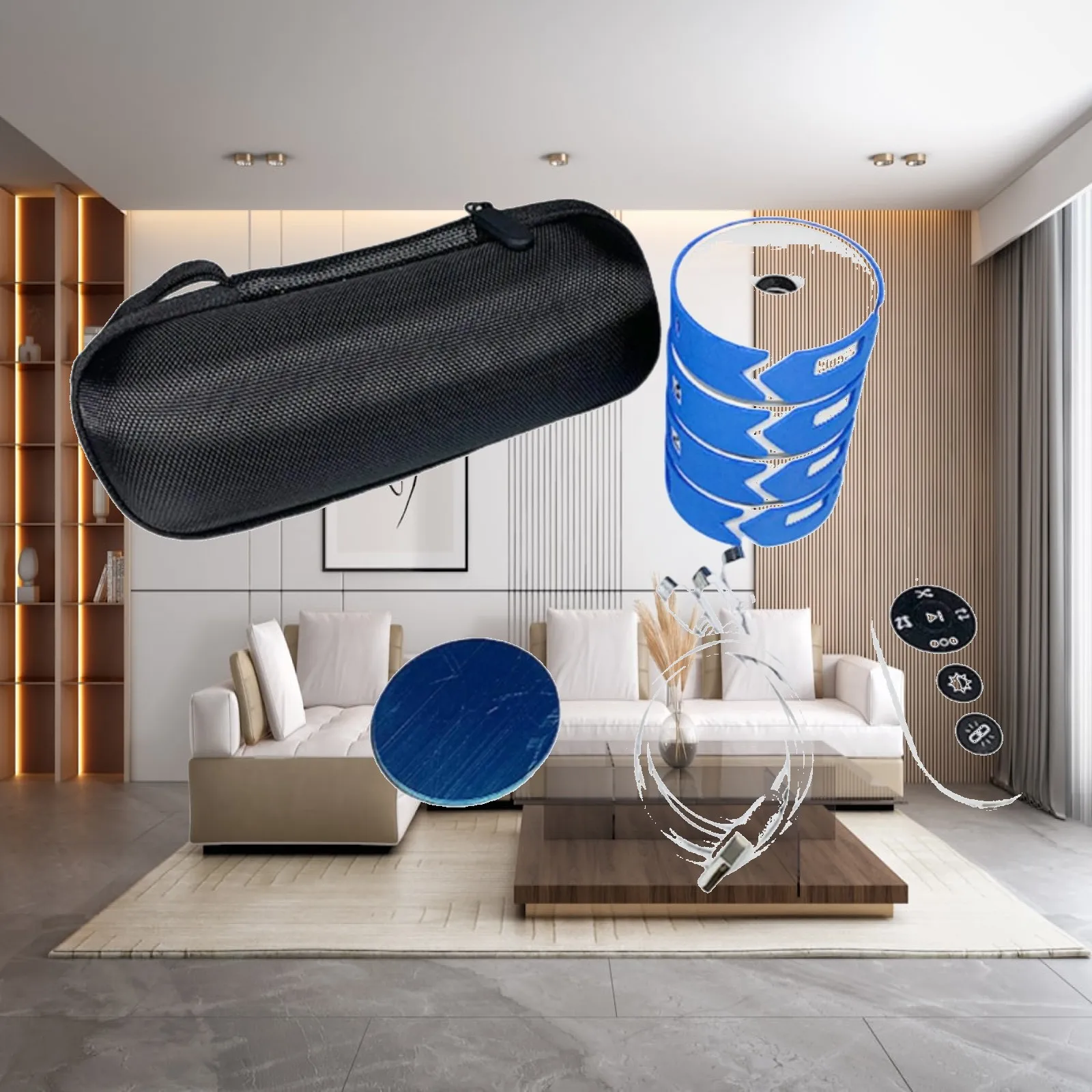 Durable Reaction Flash Light for Coordination Training with Magnetic Installation Option