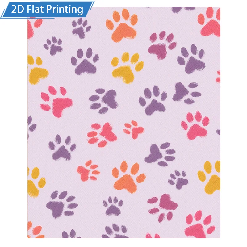 1 قطعة بطانية الفانيلا لطيف باو طباعة بطانية لينة الفانيلا الحيوانات الأليفة تحت عنوان رمي الفراش المريح للأطفال ومحبي الحيوانات الأليفة #2