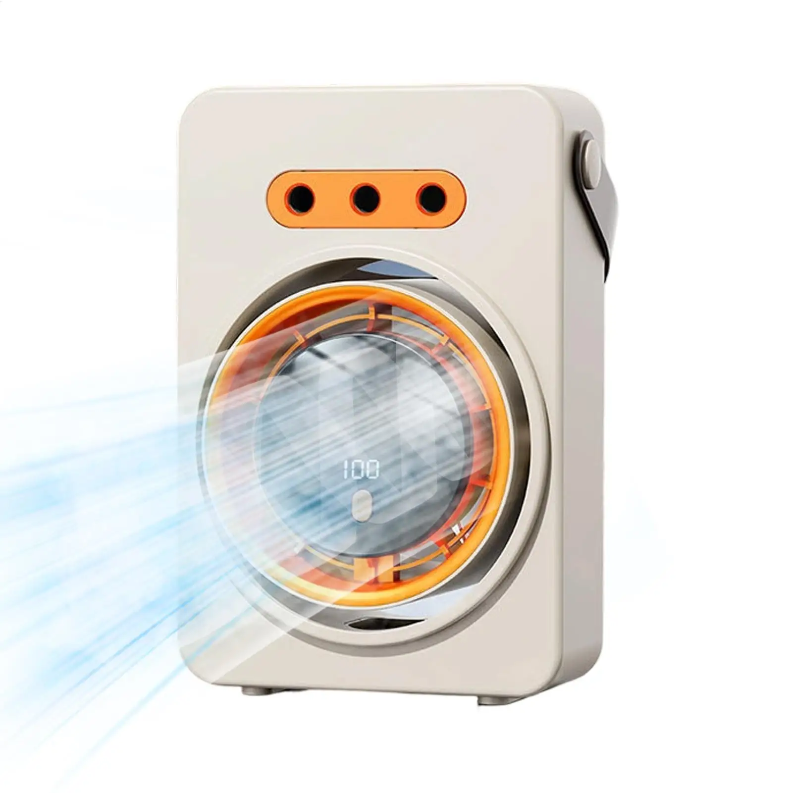 Misting Fan Rechargeable Portable Cooling Fan for Bedroom for Indoor Outdoor Tent Desk Room Traveling Fishing Jobsite Camping