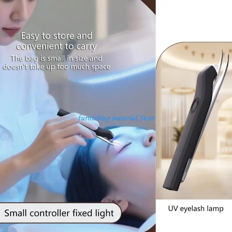 Y5GD Handheld Wireless Small Lamp Eyelash Extension Grafting Curing Light Enduring