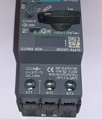 3RV2011-0BA25 3RV2011-0DA25 3RV2011-0EA25 3RV2011-0FA25 3RV2011-0GA25 3RV2011-0HA25 Motor protection circuit breaker