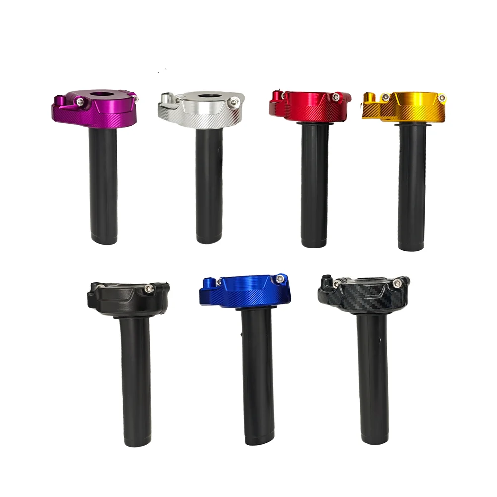 AliExpress ifunmobi Ebike Colorful CNC Surron Style Full Twist Throttle with Hand Grips SM 3pin Plug 36V 48V 52V 60V 72V Electric Bicycle