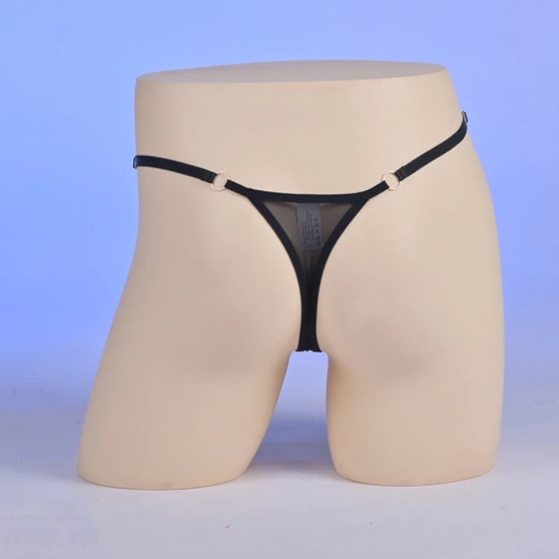 الرجال الملابس الداخلية قابل للتعديل عارية الأرداف سراويل مثير سيور مفتوحة بعقب g-سلسلة بندقية البيض فصل رجل T السراويل سيسي السروال