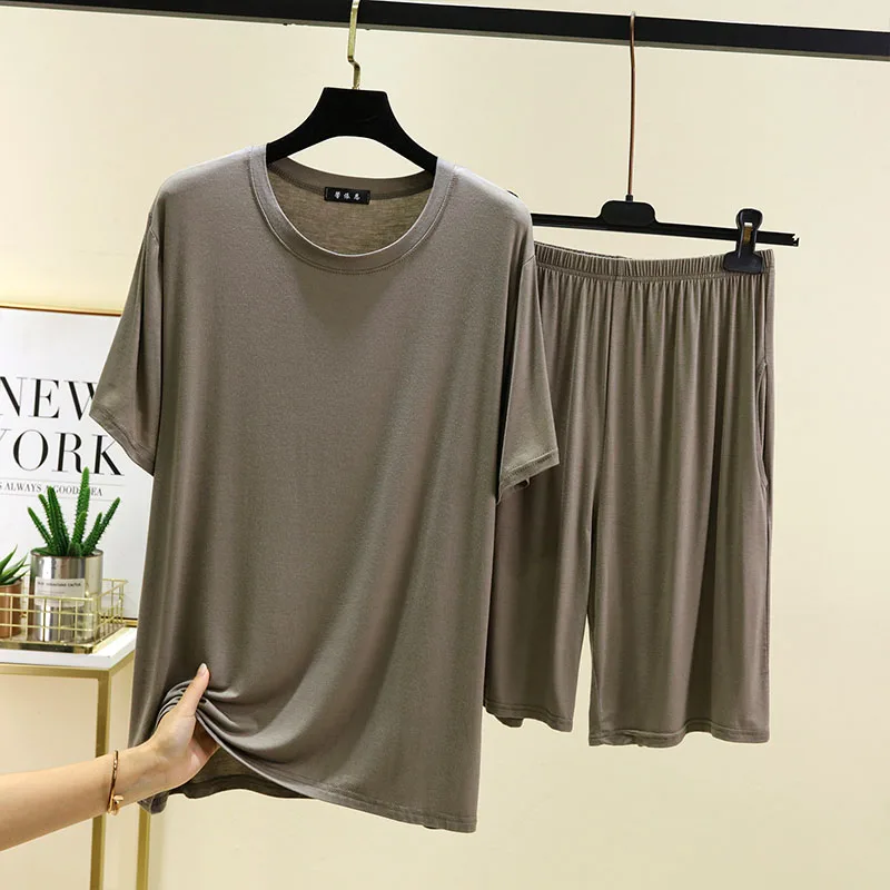 Gray green (short sleeves + shorts suit)