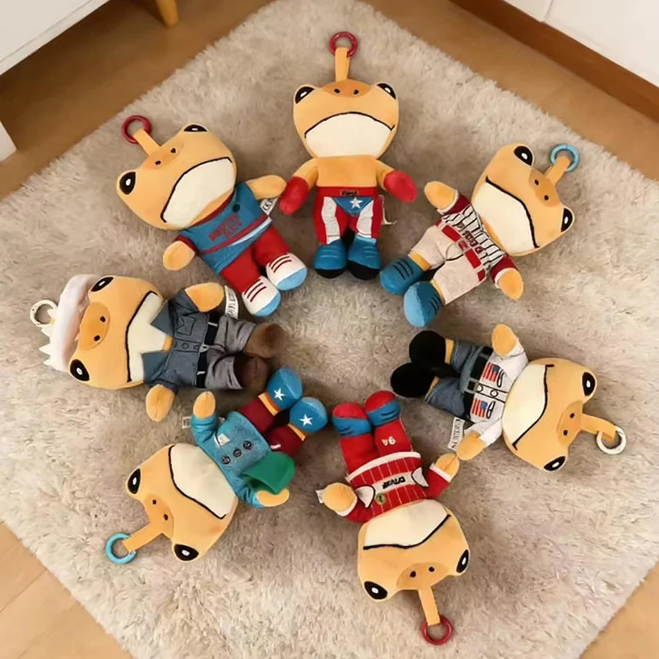 Peluche de Bad Bunny El Sapo Concho, Peluche de Rana Estilo Puertorriqueño, Regalo Coleccionable Único y Raro para Fans, Regalos de Cumpleaños