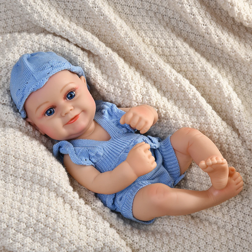 15.74 بوصة 40 سنتيمتر تولد من جديد دمية طفل مادي كامل الجسم لينة الفينيل دمى طفل اللعب نابض بالحياة بيبي تولد من جديد ألعاب الدمى فتاة هدية عيد ميلاد #5