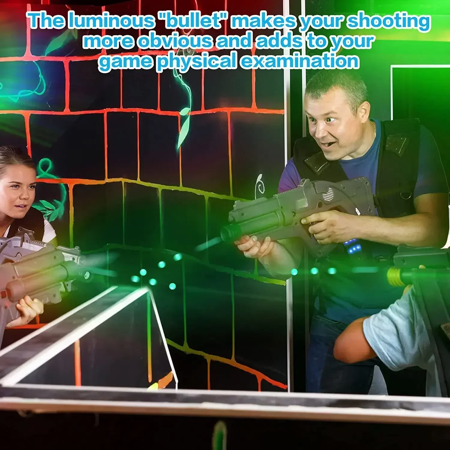 BFluorescent Water ullet 7-8 مم يتوهج في الماء الداكن عبوة جل الذخيرة جميع لعبة الرماية Airsoft جل الماء المضيء ullet #6