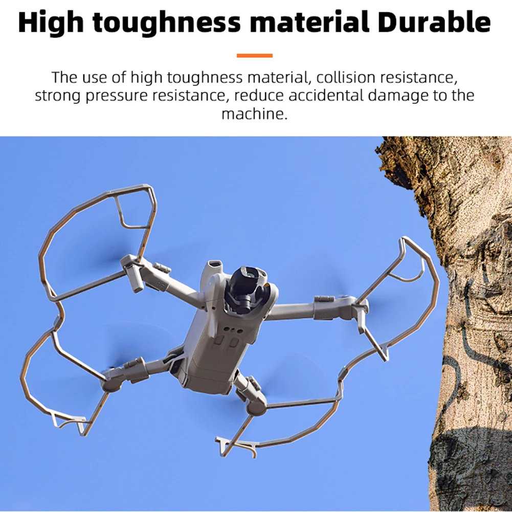 Propeller Guard Protector Cage Lightweight Propeller Blade Protection Anti-collision Drone Accessories for DJI Mini 3/Mini 3 Pro