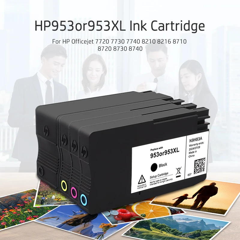 Imagem -01 - Cartucho de Tinta Original hp 953xl para Impressora hp 7740 7720 7730 8210 8218 8710 8715 8718 8719 8720 8725 8728 8730 8740