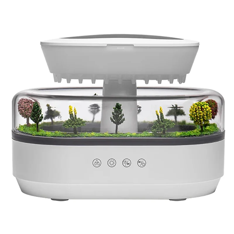 【PARTY】Mist Humidifier Raindrop Air Humidifier Essemtial Home Oil Fragrance Diffuser EU Plug