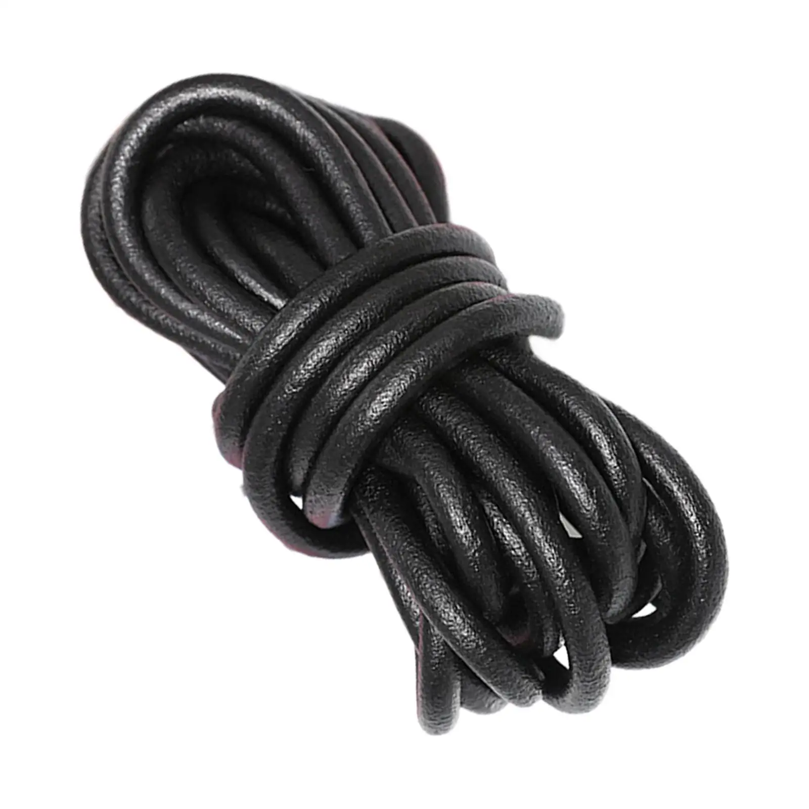 

5 Yards Leather Cord Round Rope for Jewelry Making DIY Braiding Art Crafts