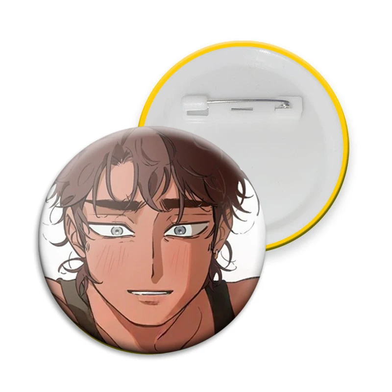 50/58mm Anime Alien Stage Brooch Cartoon Cosplay Badges Sua Till Enamel Pins Jacket Bag Jewelry Accessory Toys Gifts for Friends