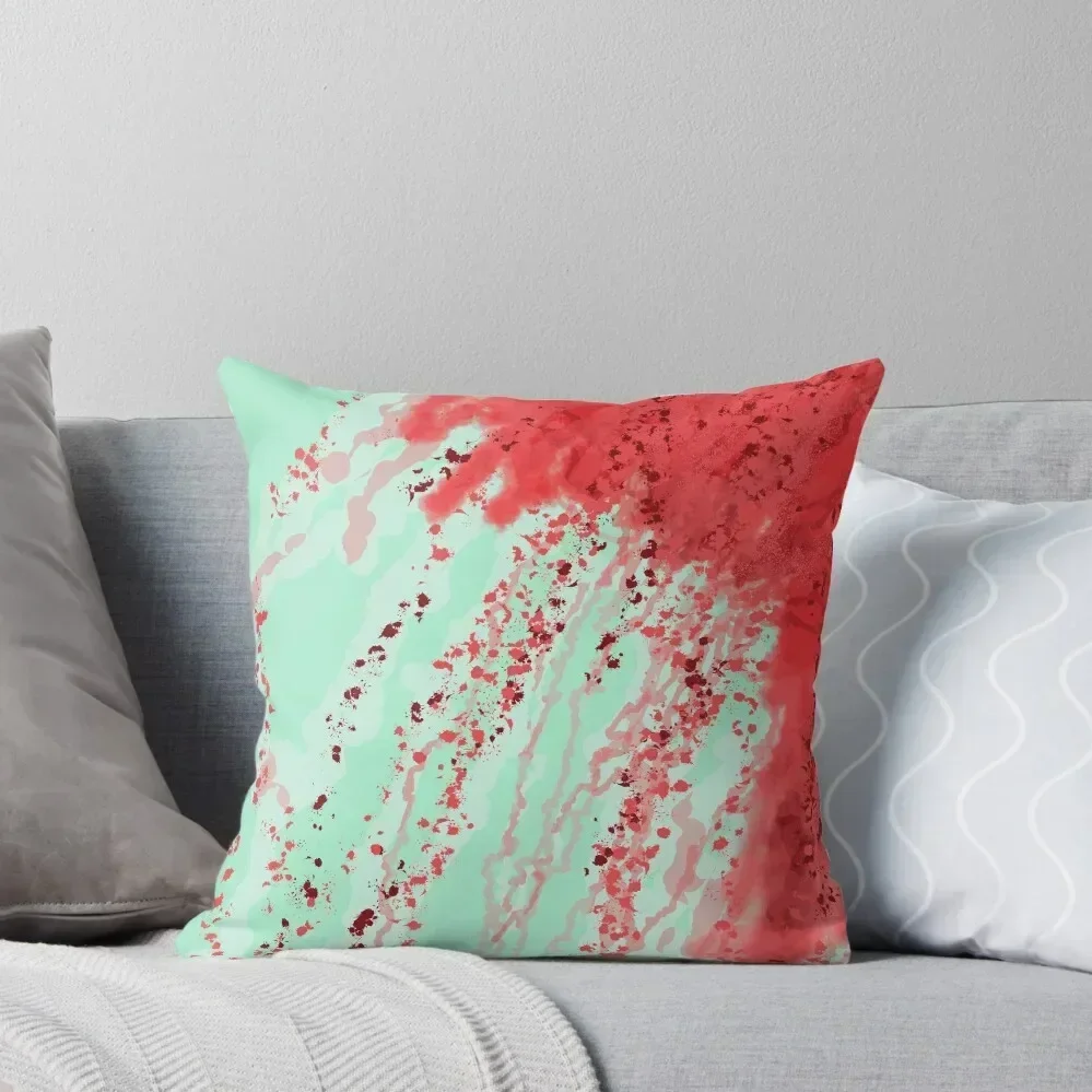 Red green bloody jellyfish Throw Pillow Pillowcase Cushion christmas pillow case sleeping pillows pillow