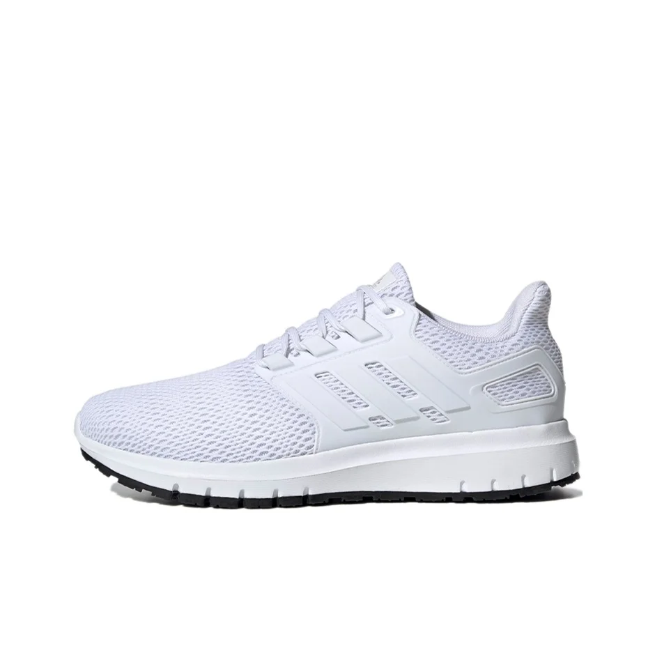 Adidas Ultimashow Mesh, chaussures de course basses respirantes en textile pour hommes, blanc