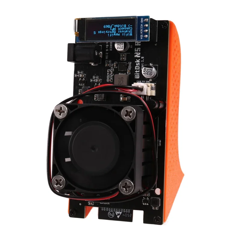 GO-Bitaxe Miner 200Gh/S BM1397 Bitcoin Solo Miner Stand-Alone Bitdsk ASIC BTC Miner Low Power Miner Crypto Miner US PLUG