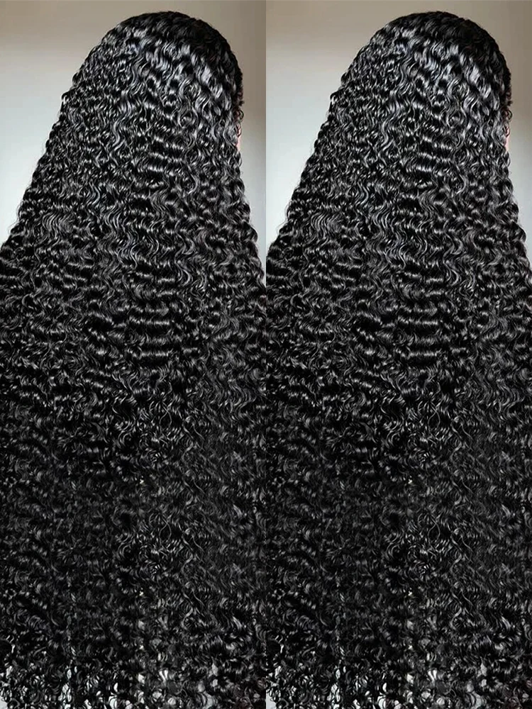 

Loose Deep Wave 40 46Inch 13x6 13x4 HD Lace Frontal Human Hair Wig 300% High Density Burmese Raw Curly Wigs For Women On Sale