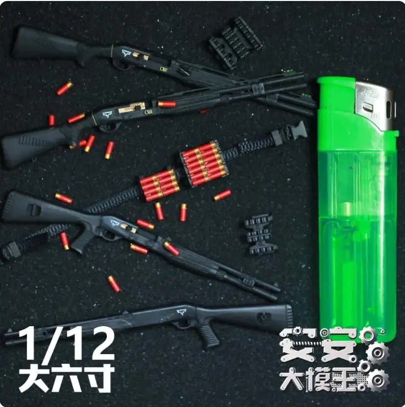 Snail 1/12 Scale Soldier Toy Mini M2 Gun DIY Accessories Fit 6'' Action Figure Doll Body Model In Stock