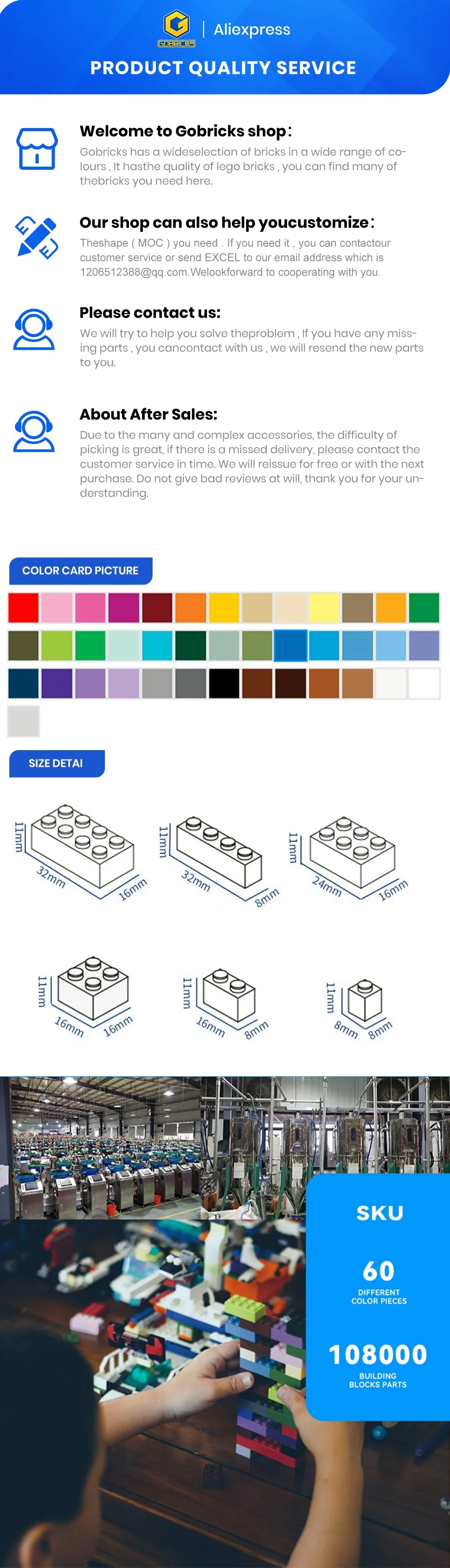 Gobricks 85861 Runde Platte 1x1 mit offenen Stiften, Bausteine-Set, MOC-Block, kompatibel mit Marken, DIY, pädagogisches Kreativspielzeug – Detail 1