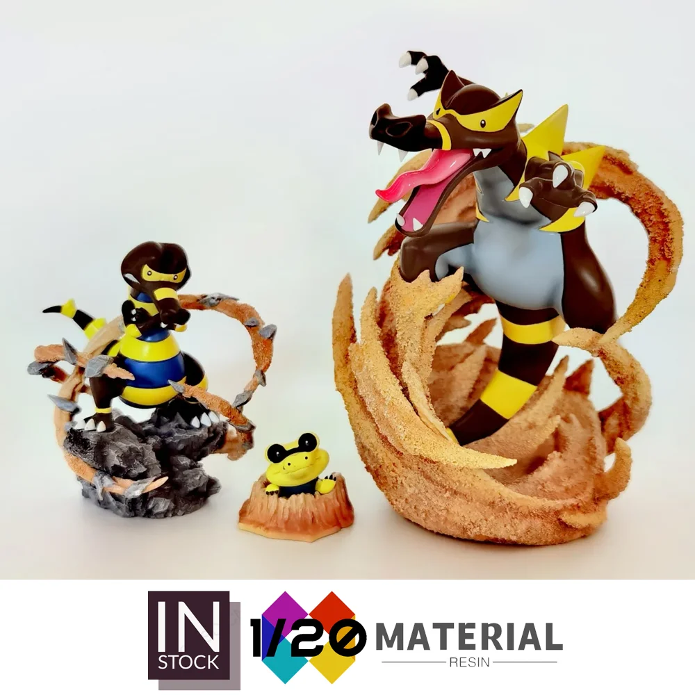 [Auf Lager]1/20 Resin Scale World [PALLET TOWN] – Sandile & Krokorok & Krookodile[Split RE-MENT]