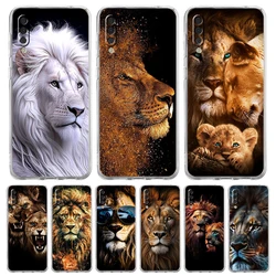 The Lion Transparent Phone Case for Samsung Galaxy A12 A50 A52 A70 A40 A10 A20 A30 A02 A03S A04 Cover Silicone Shell Fundas Bags