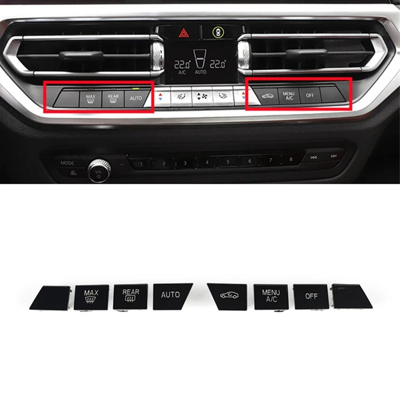 Super Sale Air Conditioning Switch Button Air Vent Control Switch Button AC Control Panel Trim for BMW 3 Series G20 325li 330l G