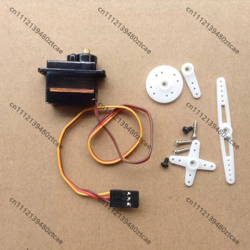 Micro 12g Metal Gear Servo Module ES08MA Lightweight Steering Servo Hardware For DIY RC Fixed Wing Mini Watercraft Modification