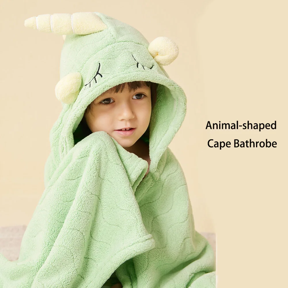 Cute Bath Towel for Baby Soft Absorbent Towel Baby Blankets for Girls Boys Newborn Swaddle Wrap