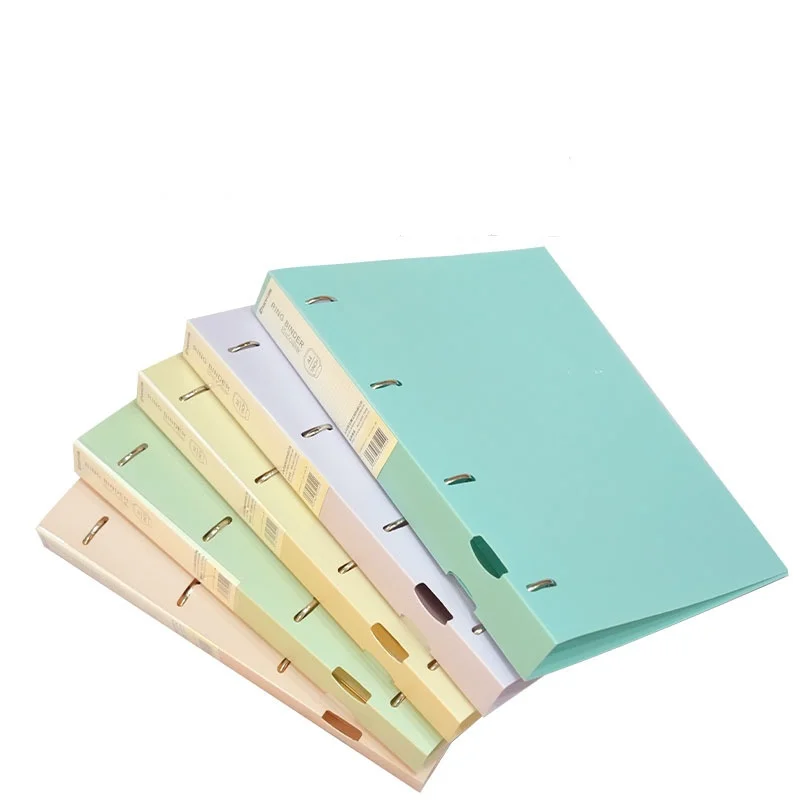 Bview Art حافظة قابلة لإعادة الملء مكونة من 4 حلقات لورق A4 - قم بتنظيم المستندات المكتبية والملفات والأوراق بشكل آمن #1