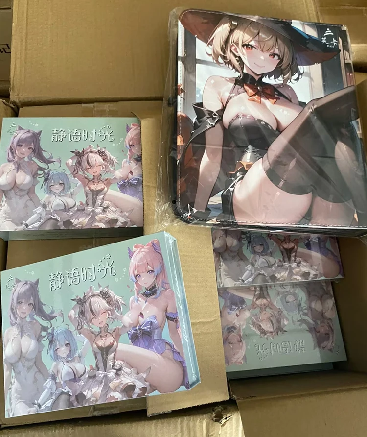 New Goddess Story Quiet Time Collection Waifu Cards Fuka Anime Rem Kafka Sexy Girl Swimsuit Bikini Cards Games Toys Child Gift