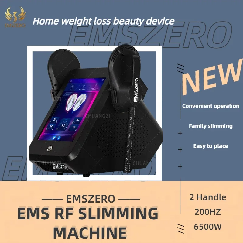 

EMSzero Muscle Body Sculpt Slimming Machine with 2/4/5 Handles RF Pelvic Stimulation Pads Optional Salon EMS zero Weight Lose