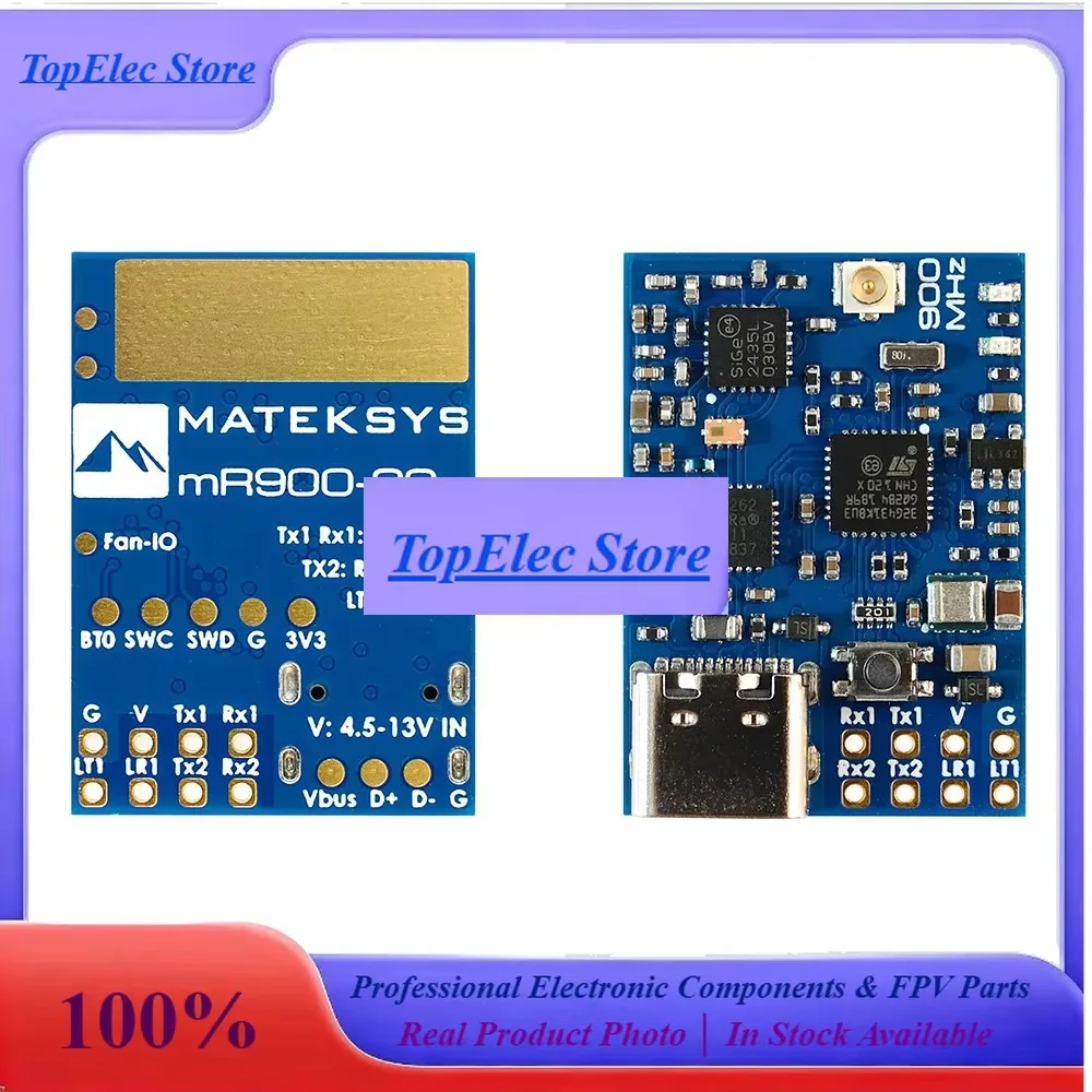 TopESsMatek Mateksys MLRS MAVLink MR900-22/mR900-30 900MHz Receiver For Long Range Fpv Drone