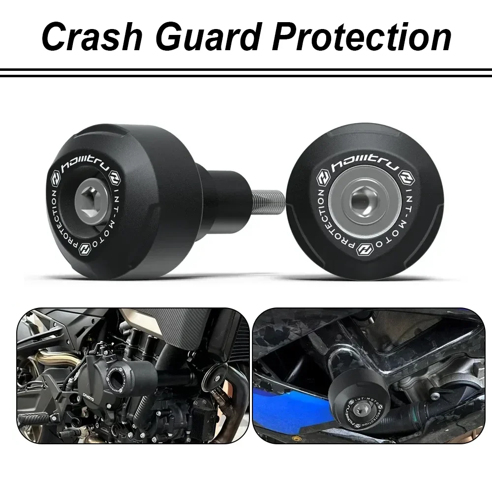 

Для Kawasaki Ninja ZX-10R 2021-2024/ZX-10R SE 2018-2020/ZX-10R KRT 2019-2020 ползунки для рамы мотоцикла защита от столкновений