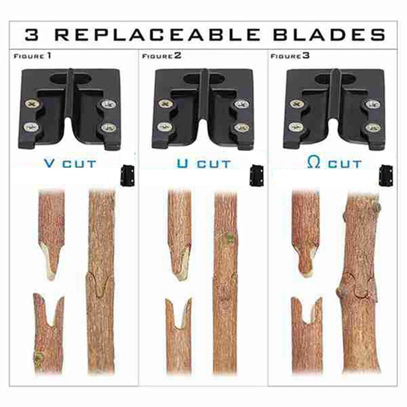 Sécateur de greffage, outil de greffage de jardin, coupe-branches professionnel, sécateur de plantes, boîtes de cisailles durables