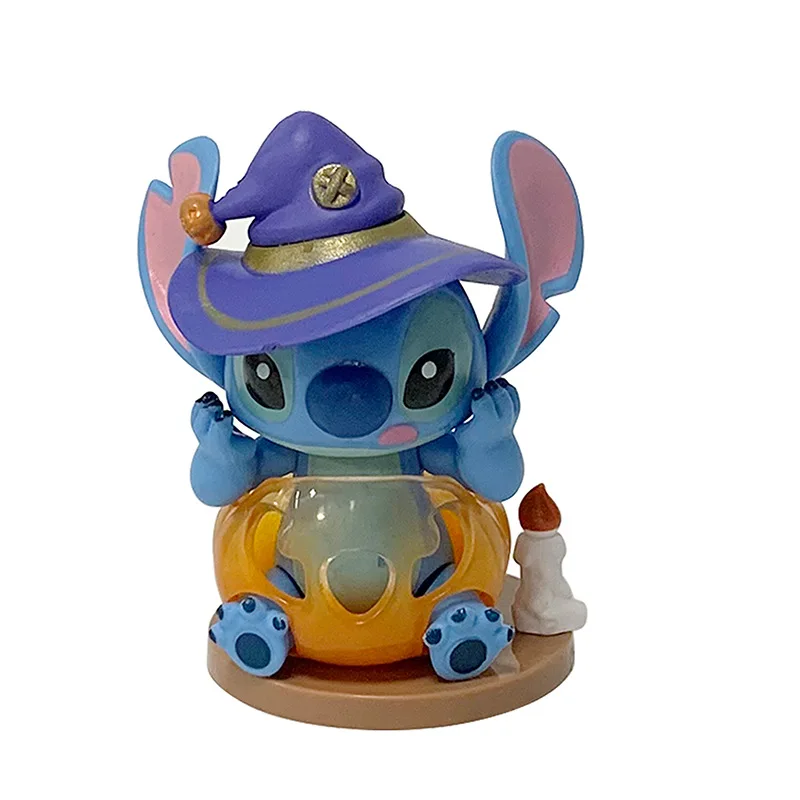 Stitch Funny Diary Series 6pcs Blind Box Toy Action Figure Collectible Gift for Fans