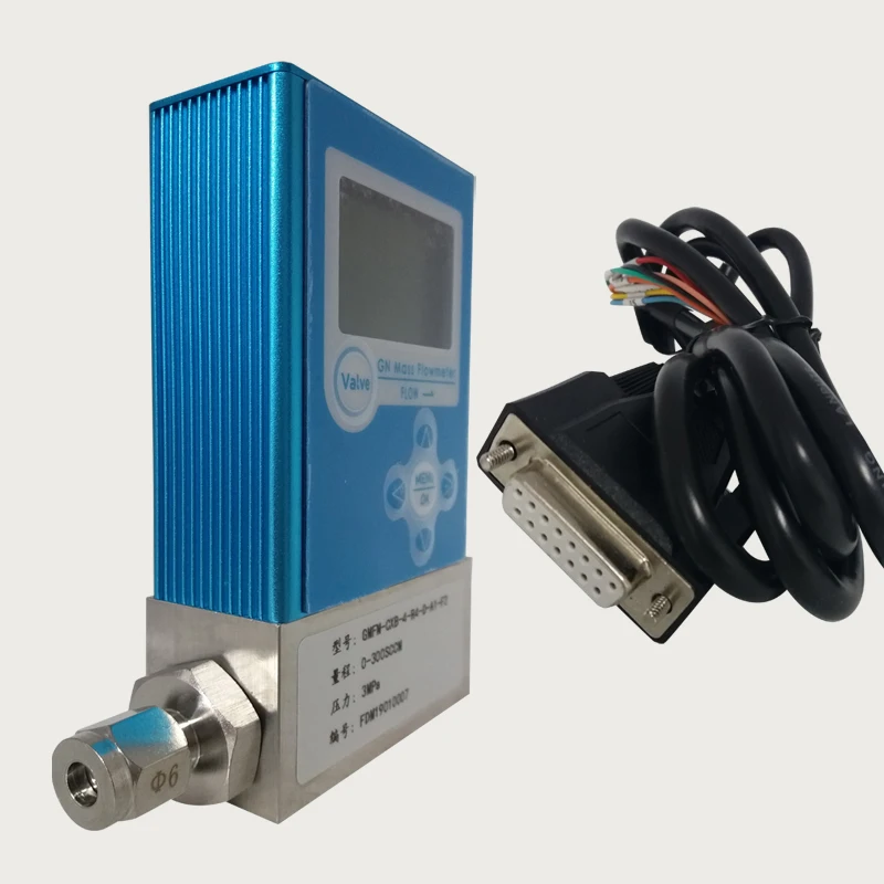 Factory price airflow gas flowmeter flowrate measure flow controller