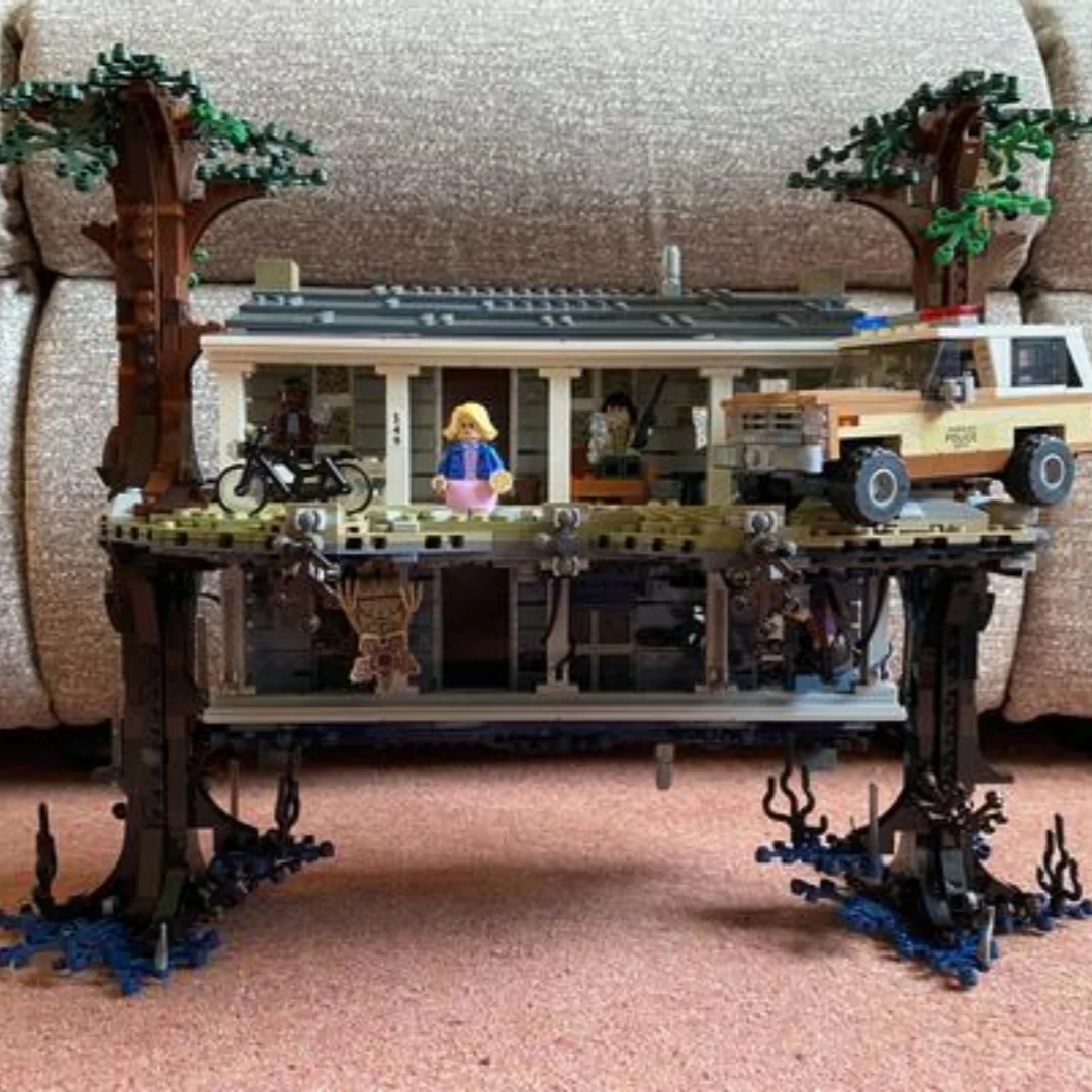 Le moins cher : 2287 pièces – Le modèle inversé 75810 – Briques de construction Stranger Things – Maison – Jouets de Noël et d'anniversaire pour la famille – Décoration – Cadeau