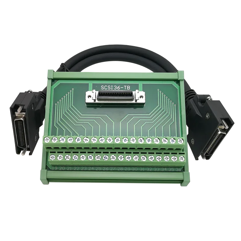 

SCSI36-TB CN 36-ядерный сервопривод, клеммная колодка, клеммная колодка, плата адаптера с кабелем 1 метр
