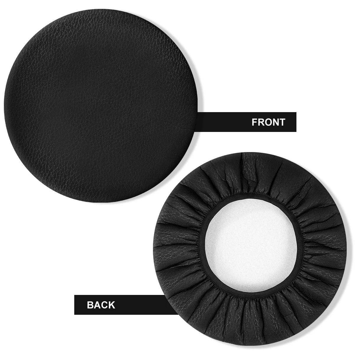 

Round Stool Cover Cotton Polyester Elastic Sponge Slip Resistant Band Black Bar Office Home Chair Protector Cushion Seat Cover
