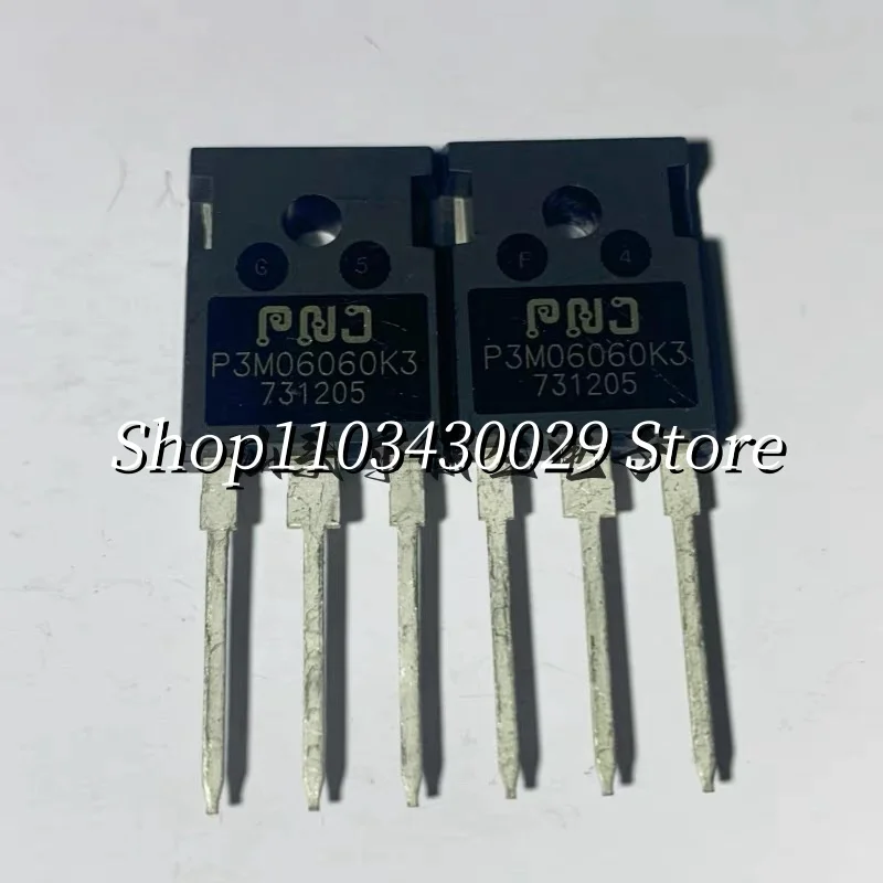 10Pcs New Original P3M06060K3 TO-247-3 40A 650V Silicon Carbide MOSFET Field Effect Tube