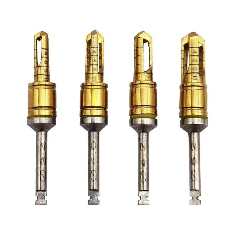 Dental Implant Bone Collector Self-Grinding Bone Meal Drill for Dental Implant Stainless Steel Bone Collector Implant  Tool