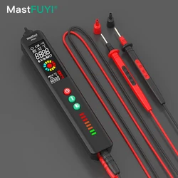 MASTFUYI Professional Digital Multimeter for temperature, DC/AC voltage resistance Tester for home general purpose instrument