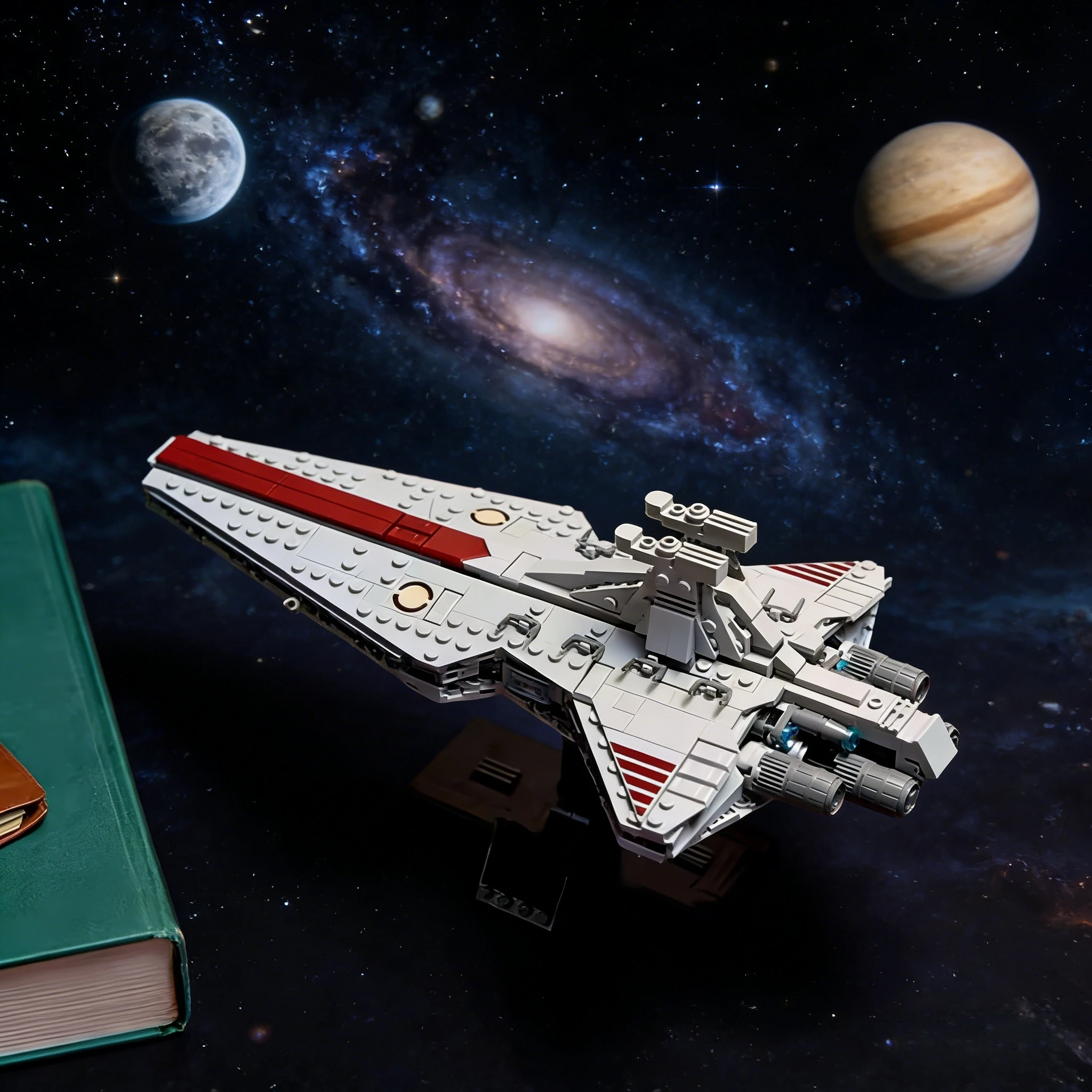 

Большой конструктор «Космический дредноут» 12 дюймов — Премиальная модель «Галактический исследователь» для демонстрации