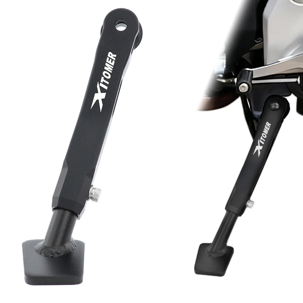 

Motorcycle For Honda NC750X 2021 2022 2023 2024 NC 750X Parking Foot Side Support Stand Holder Adjustable Kickstand Sidestand