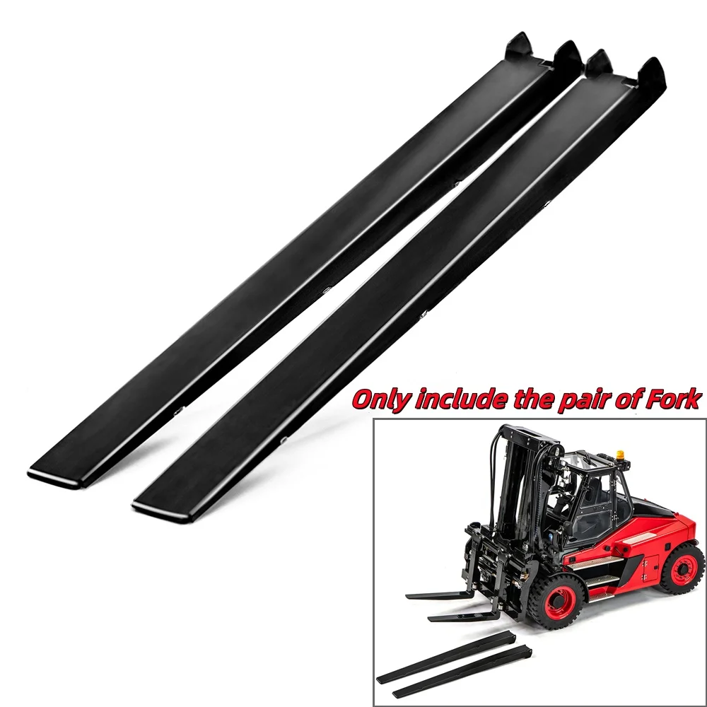 

LESU Metal Extended Fork for 1/14 RC Hydraulic Forklift Remote Control Toy Aoue-Ld160S Spare Parts Black Color TH22606