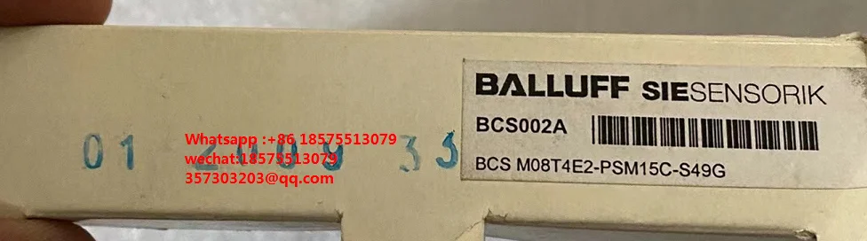 For BALLUFF BCSM08T4E2-PSM15c-S49G BCS002A Proximity Switch Sensor Original