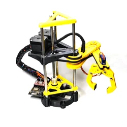 Multi eixo scara robô braço 3d impressão manipulador modelo para arduino robô kit diy com motor de passo garra pyhton programável