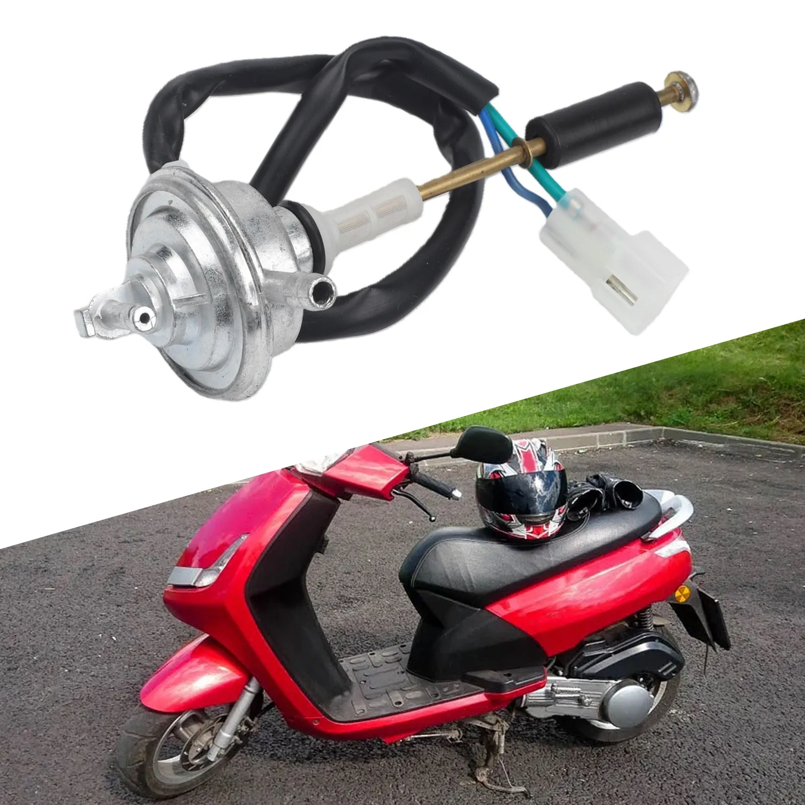 For VIVACITY 125 Fuel Switch Fuel Tap Petcock Motorcycle Fuel System Motorcycle Fuel Switch Petcock Practical Design